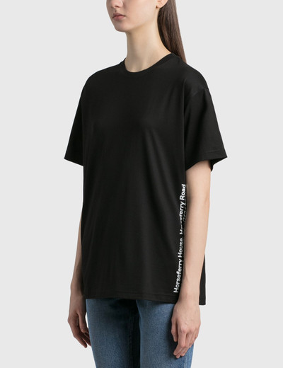 Burberry COORDINATES PRINT COTTON OVERSIZED T-SHIRT outlook