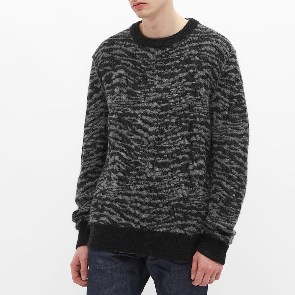 Ksubi Distortion Zebra Crew Knit - 5