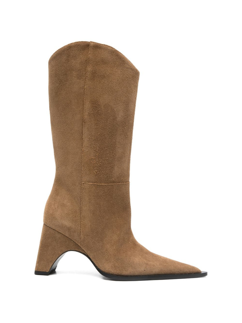 pointed-toe boots 1