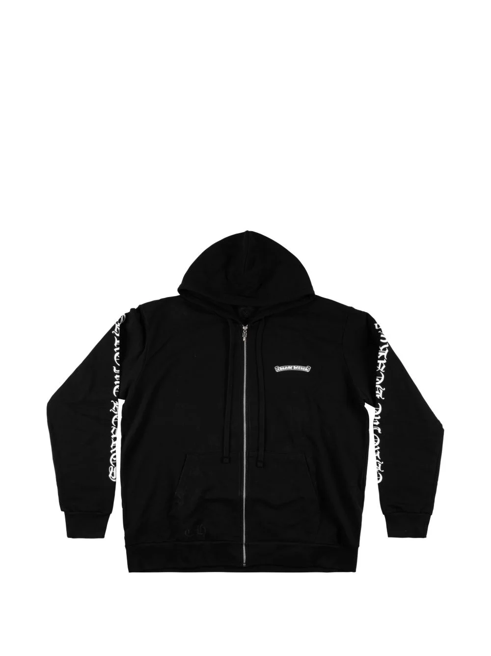 Scroll zip-up hoodie - 1