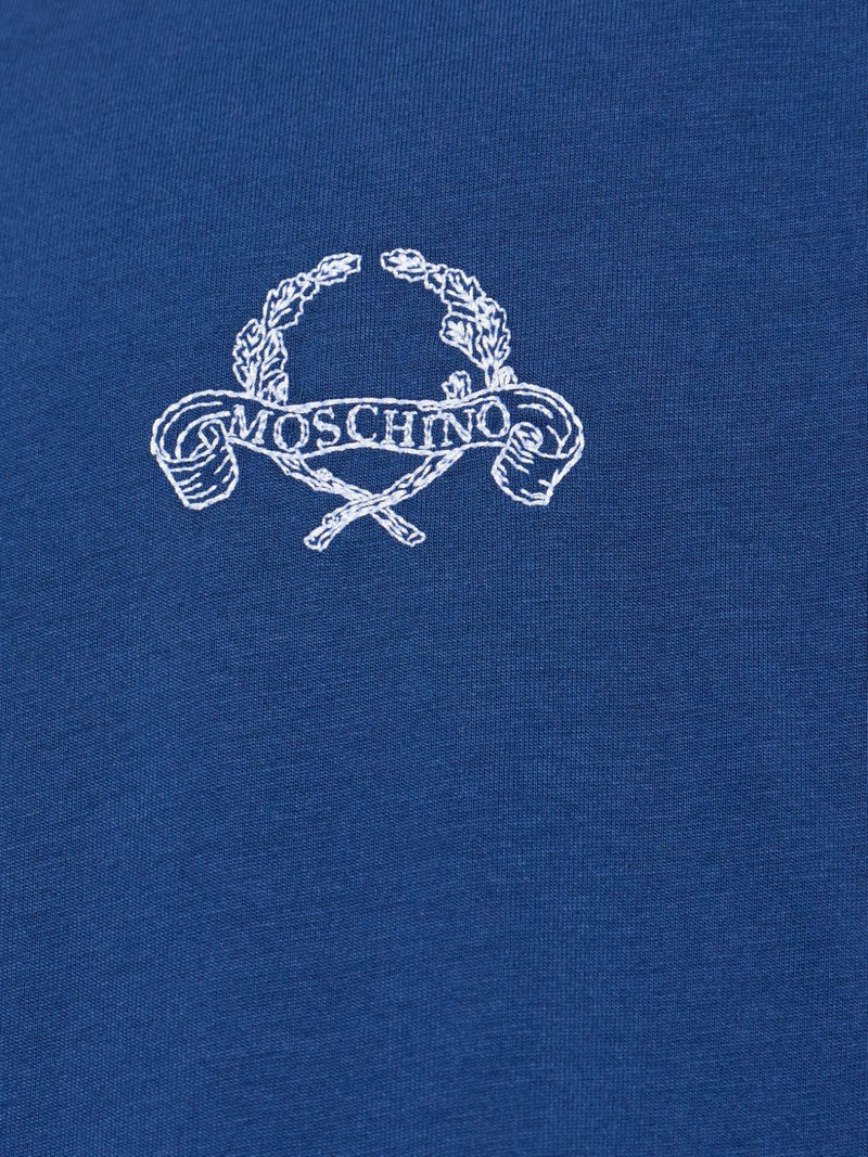 logo-embroidered T-shirt 5