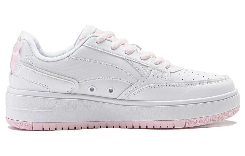 Li-Ning (WMNS) Li-Ning x Disney Marie Cat Skate Shoes 'White Pink Blue' AGCT382-7 outlook
