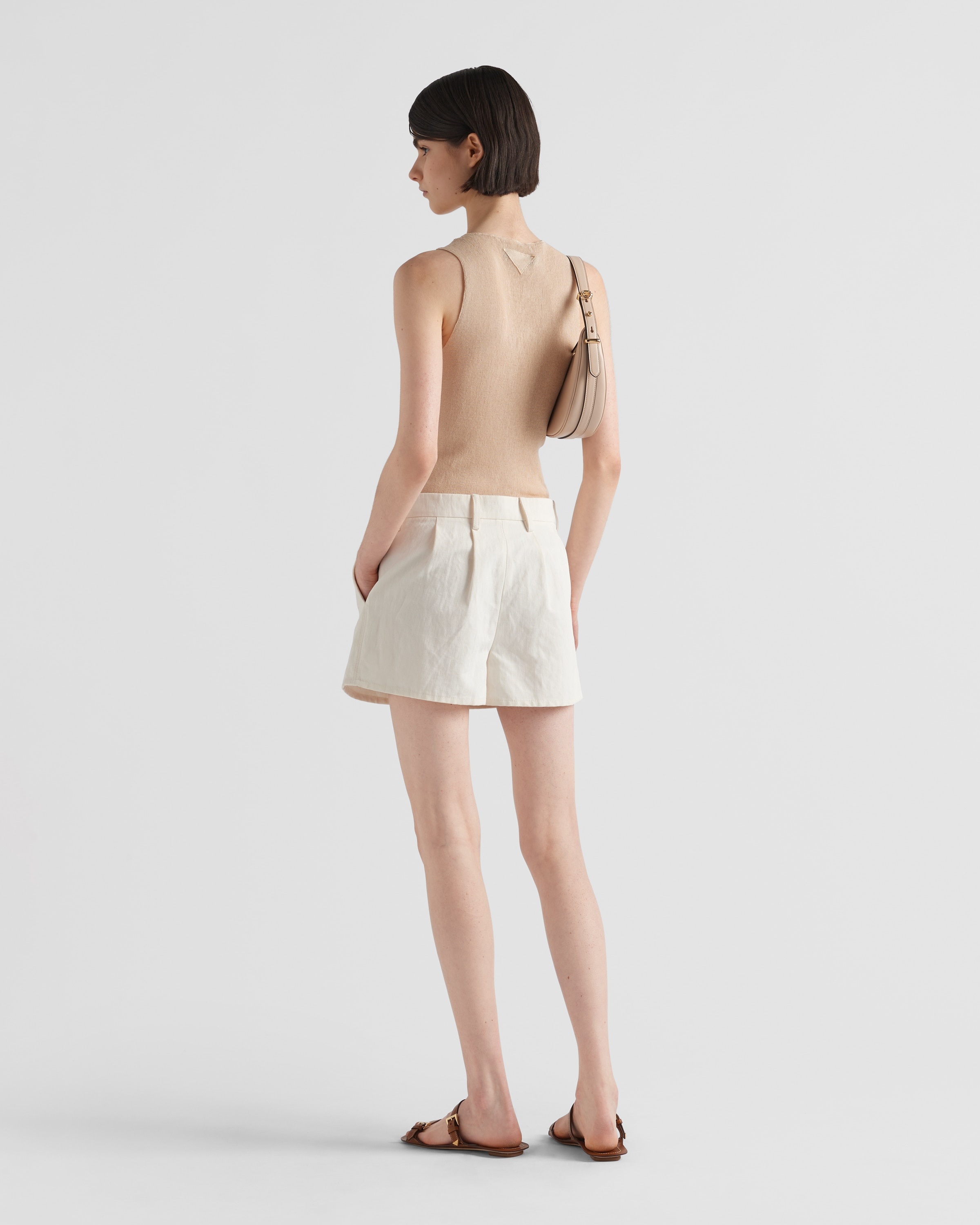 Cotton knit tank top - 5