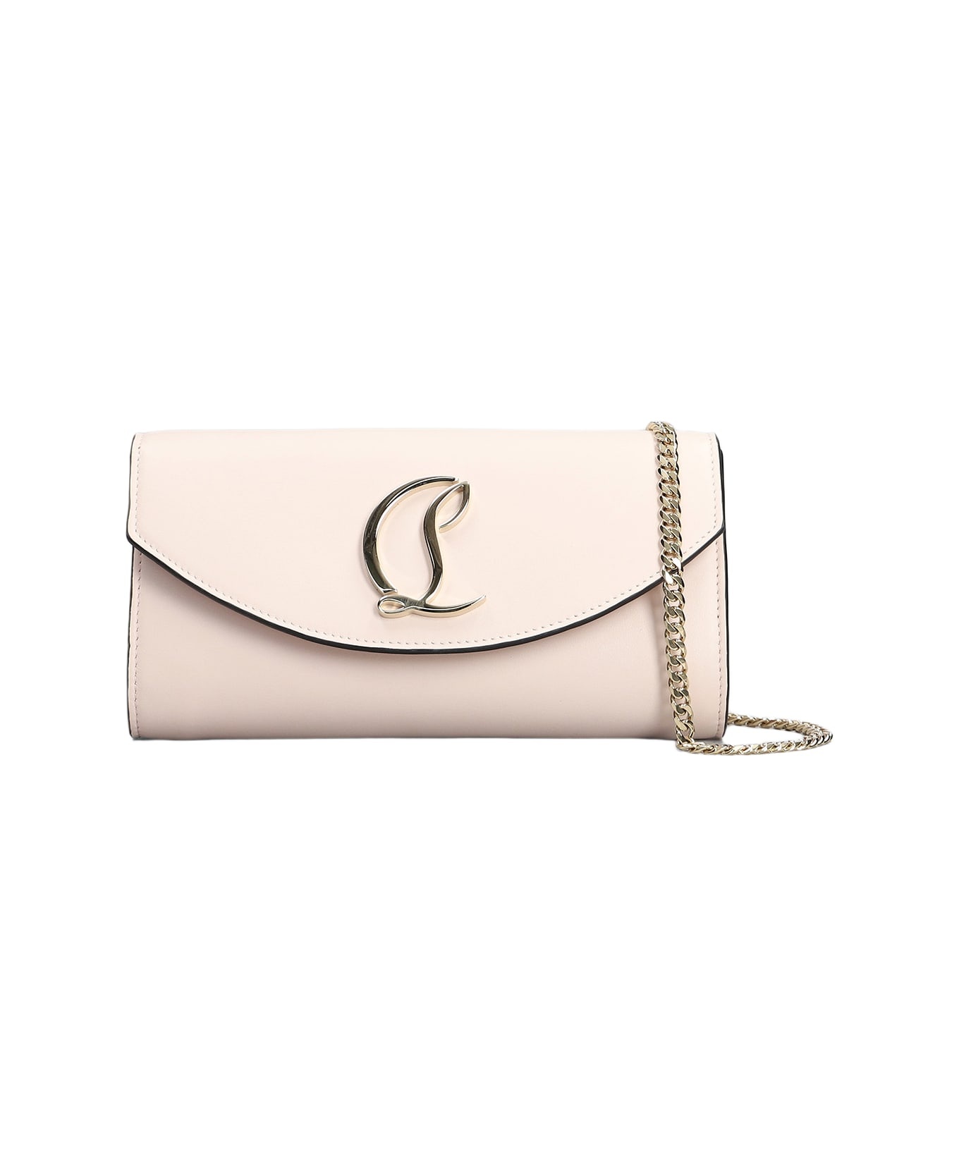 Wallet On Chain In Calf Leather - 1