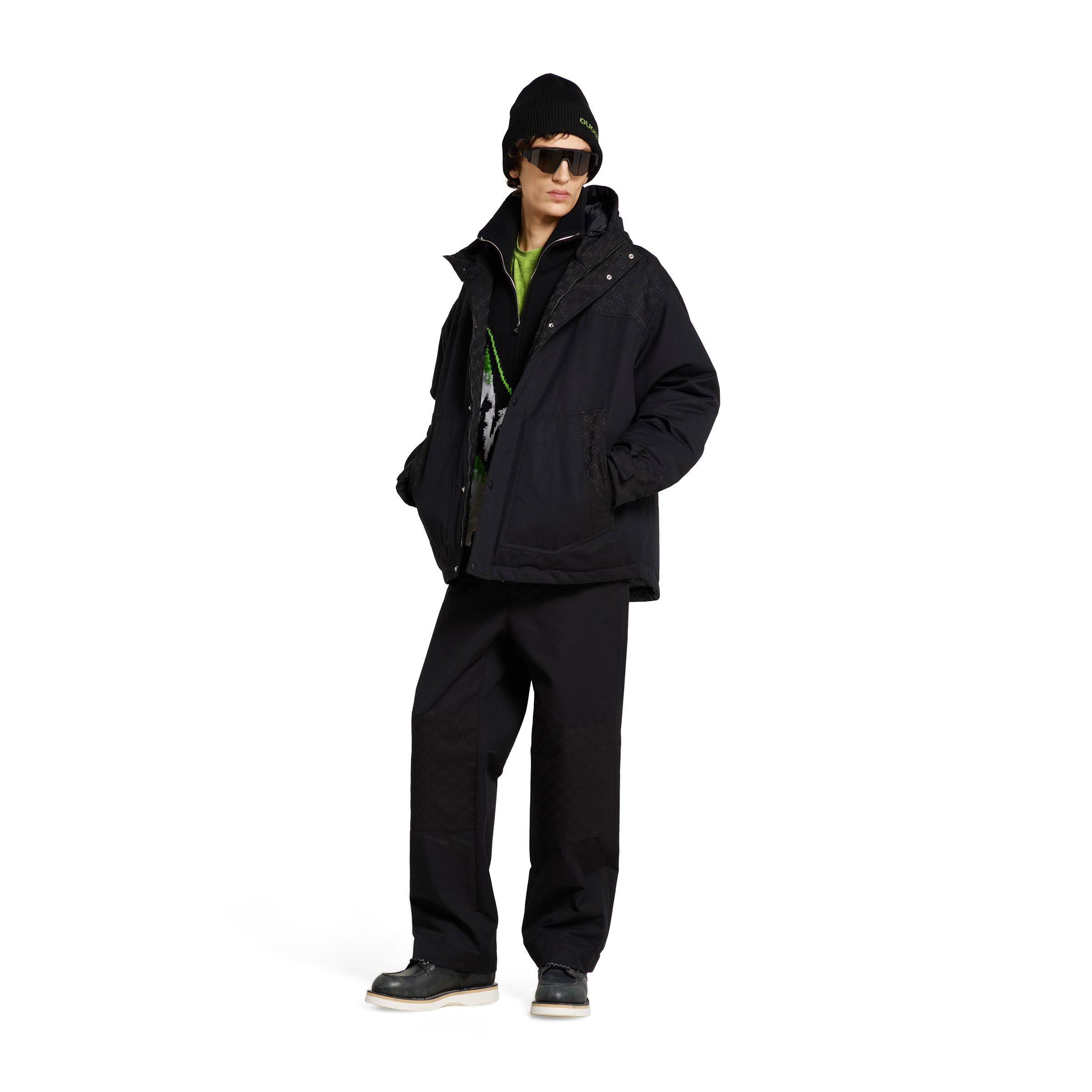 Cotton ripstop padded jacket - 2