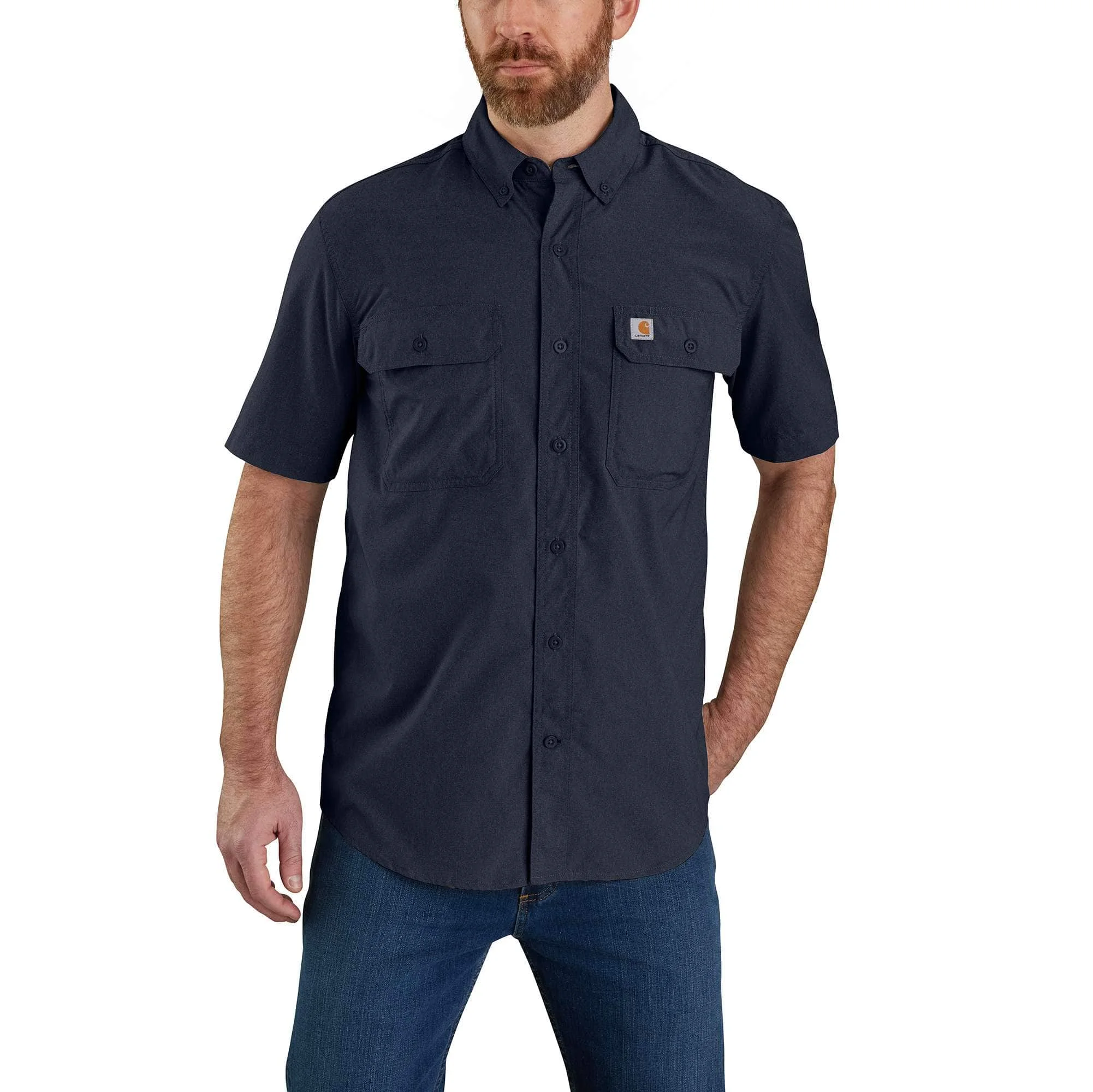 Force Sun Defender™ Chambray Relaxed SS Shirt - 1