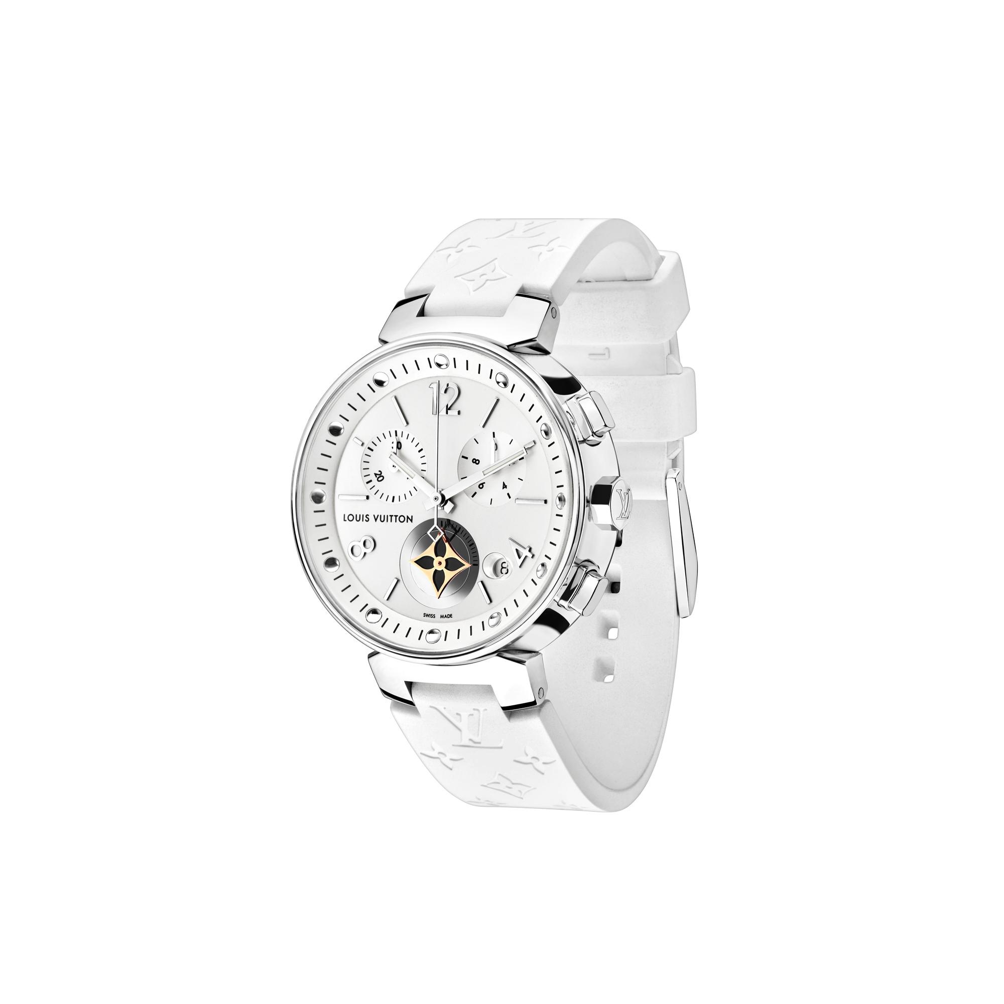 Tambour Moon Star White Chrono 35 - 2