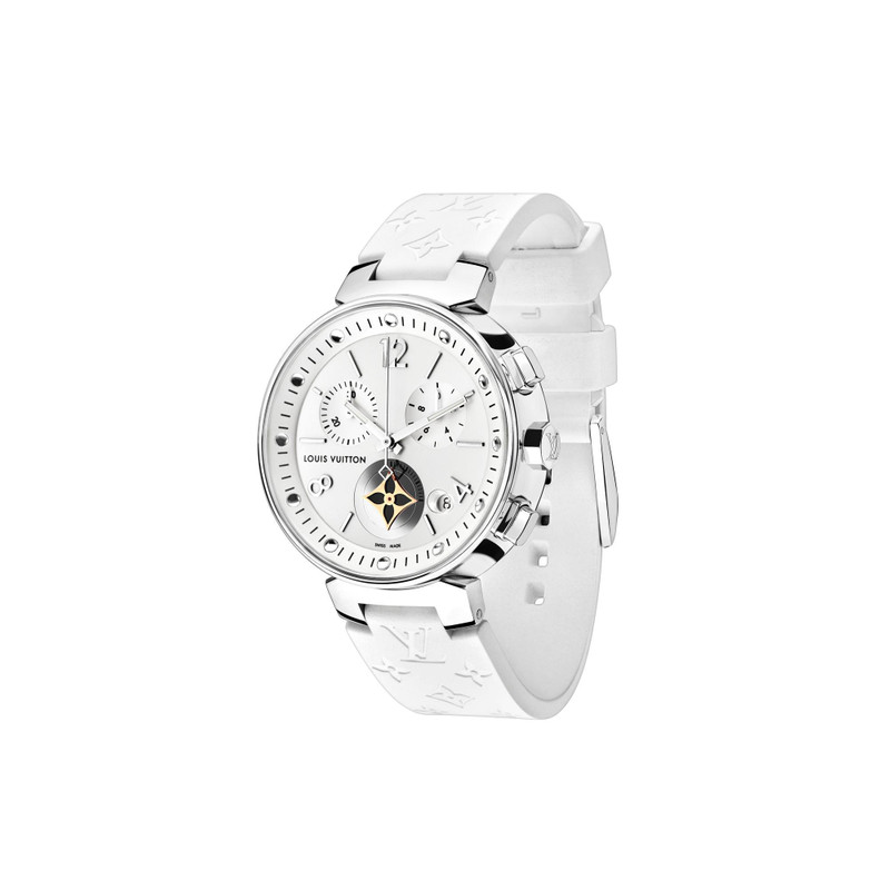 Louis Vuitton Tambour Moon Star White Chrono 35 outlook