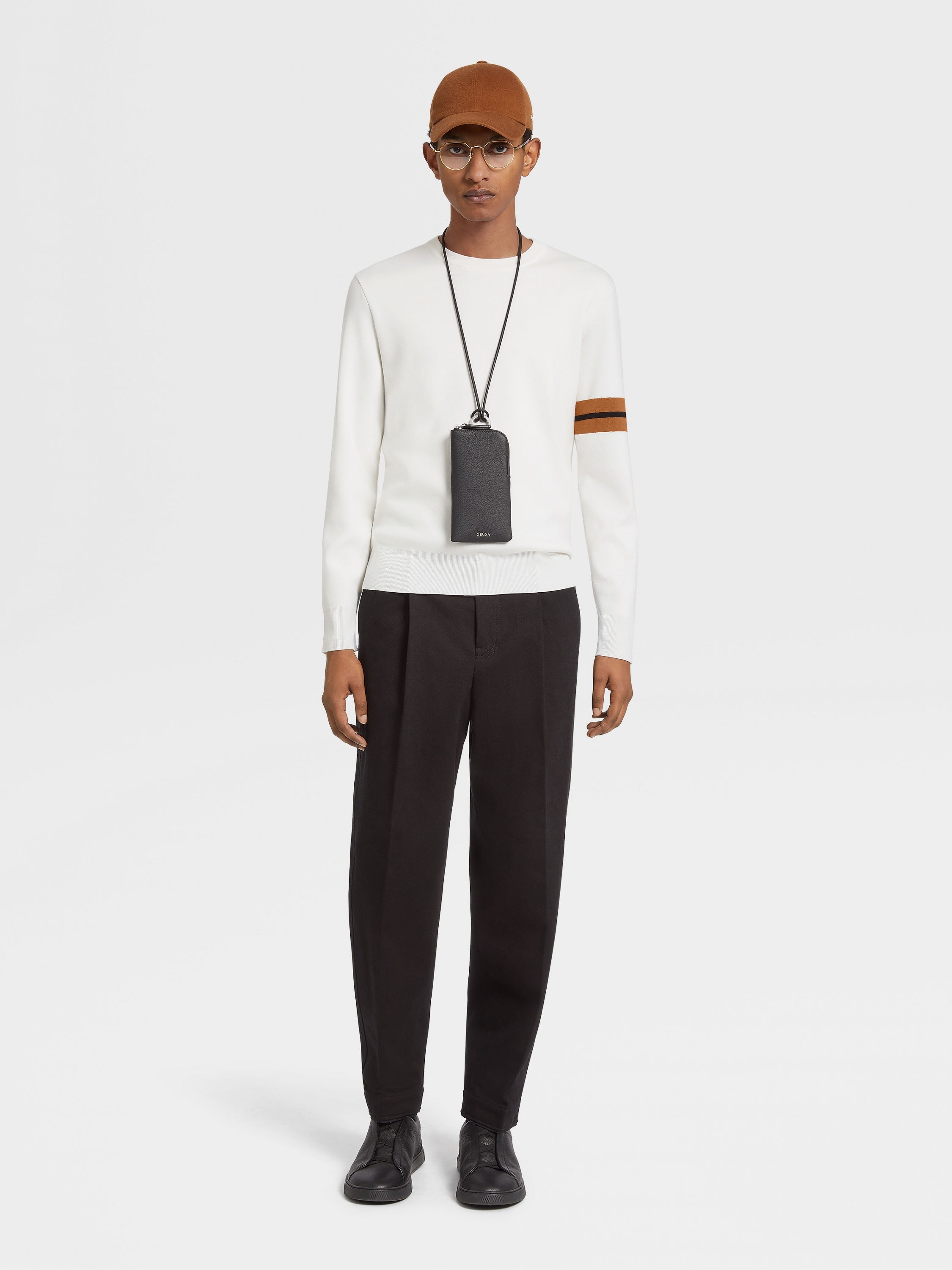 WHITE HIGH PERFORMANCE™ WOOL CREWNECK - 5