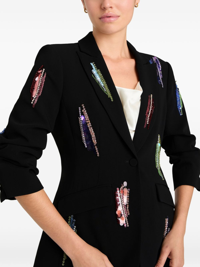 Paillette Whirl Cheyenne embellished blazer 5
