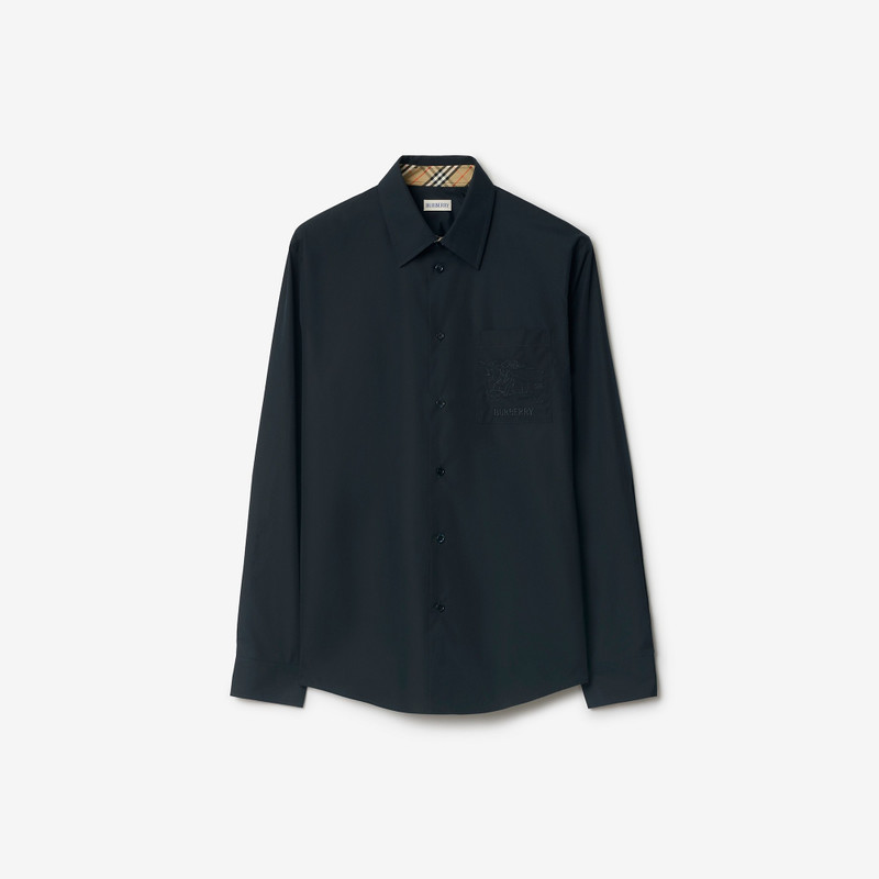 Regular Fit Cotton Poplin Shirt 1