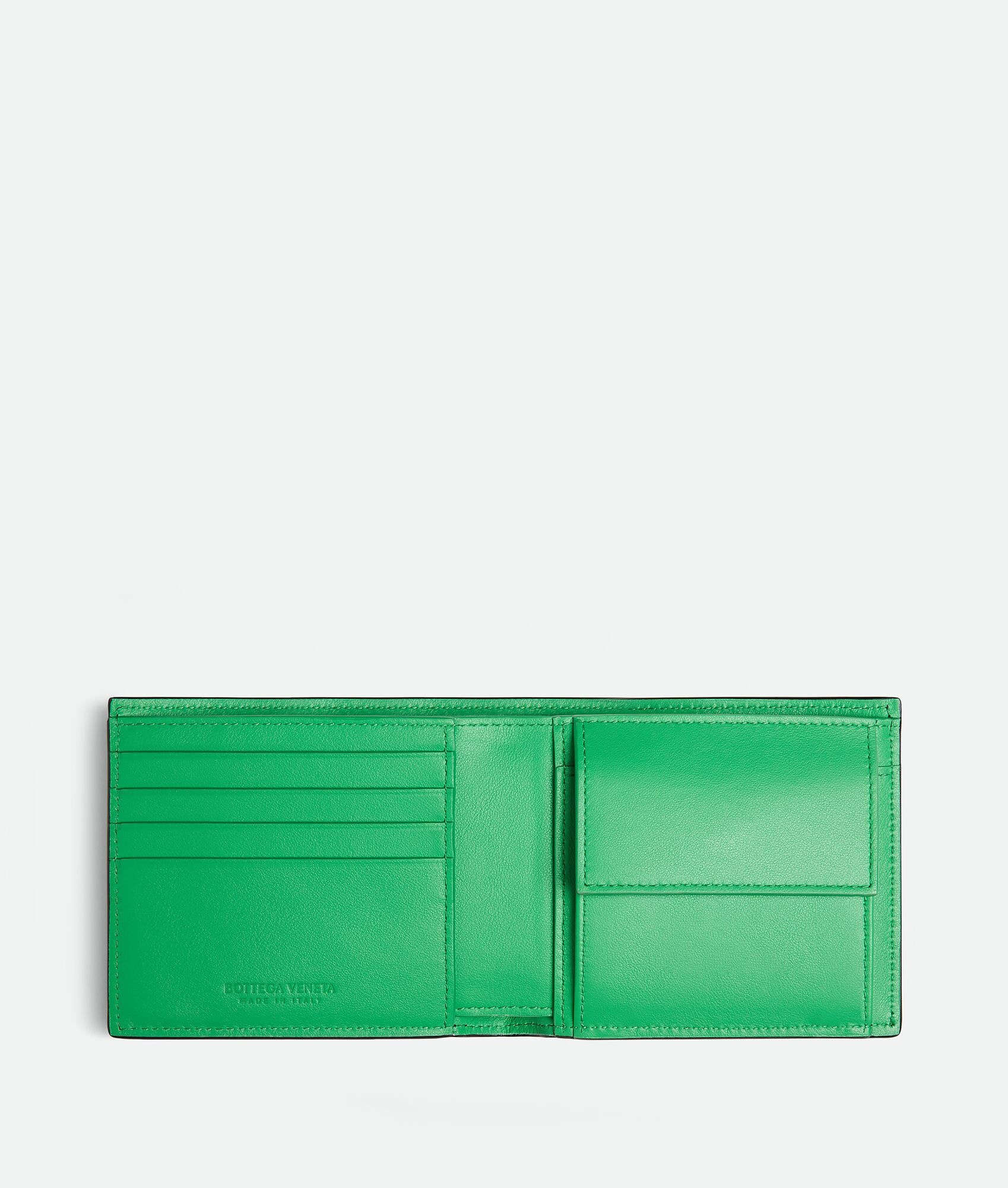 Intrecciato Bi-Fold Wallet With Coin Purse - 2