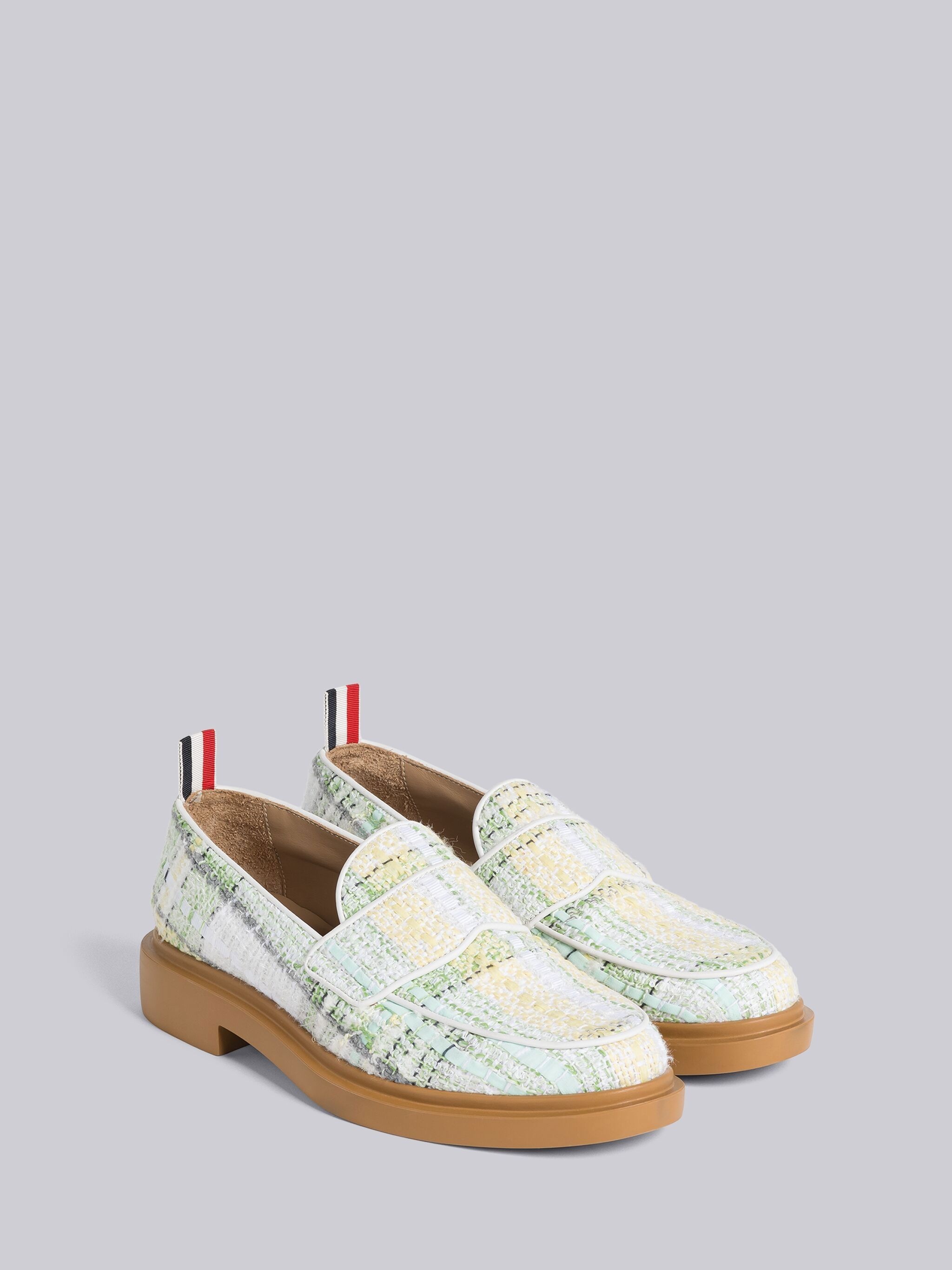 Chenille Yarn Tweed Penny Loafer - 3