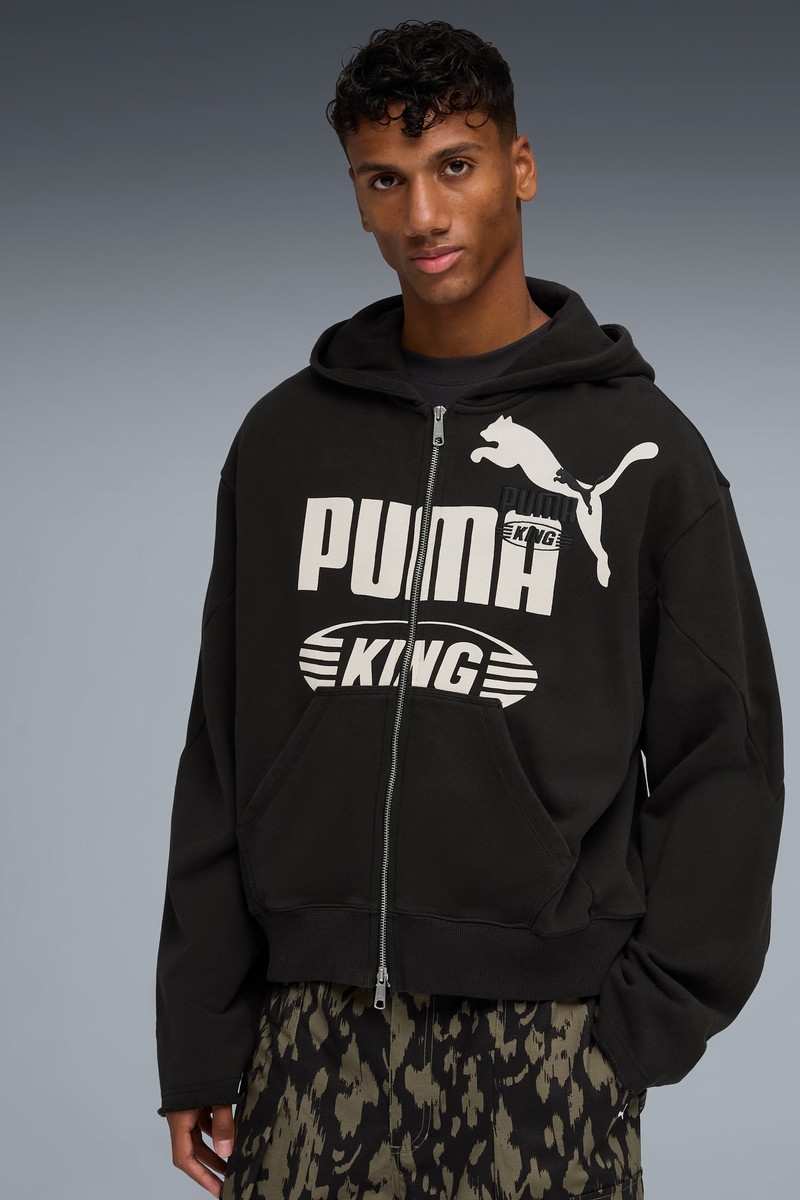 PUMA King Men's Zip-Up Hoodie outlook