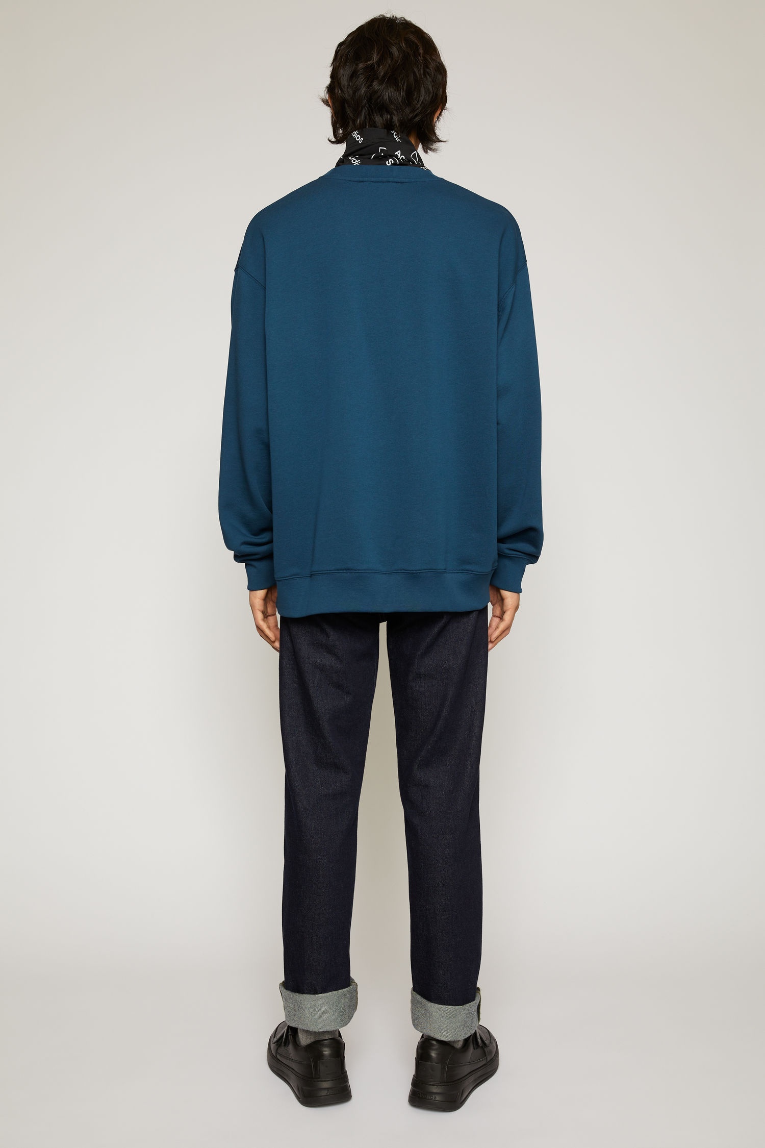 Oversized sweatshirt midnight blue - 5