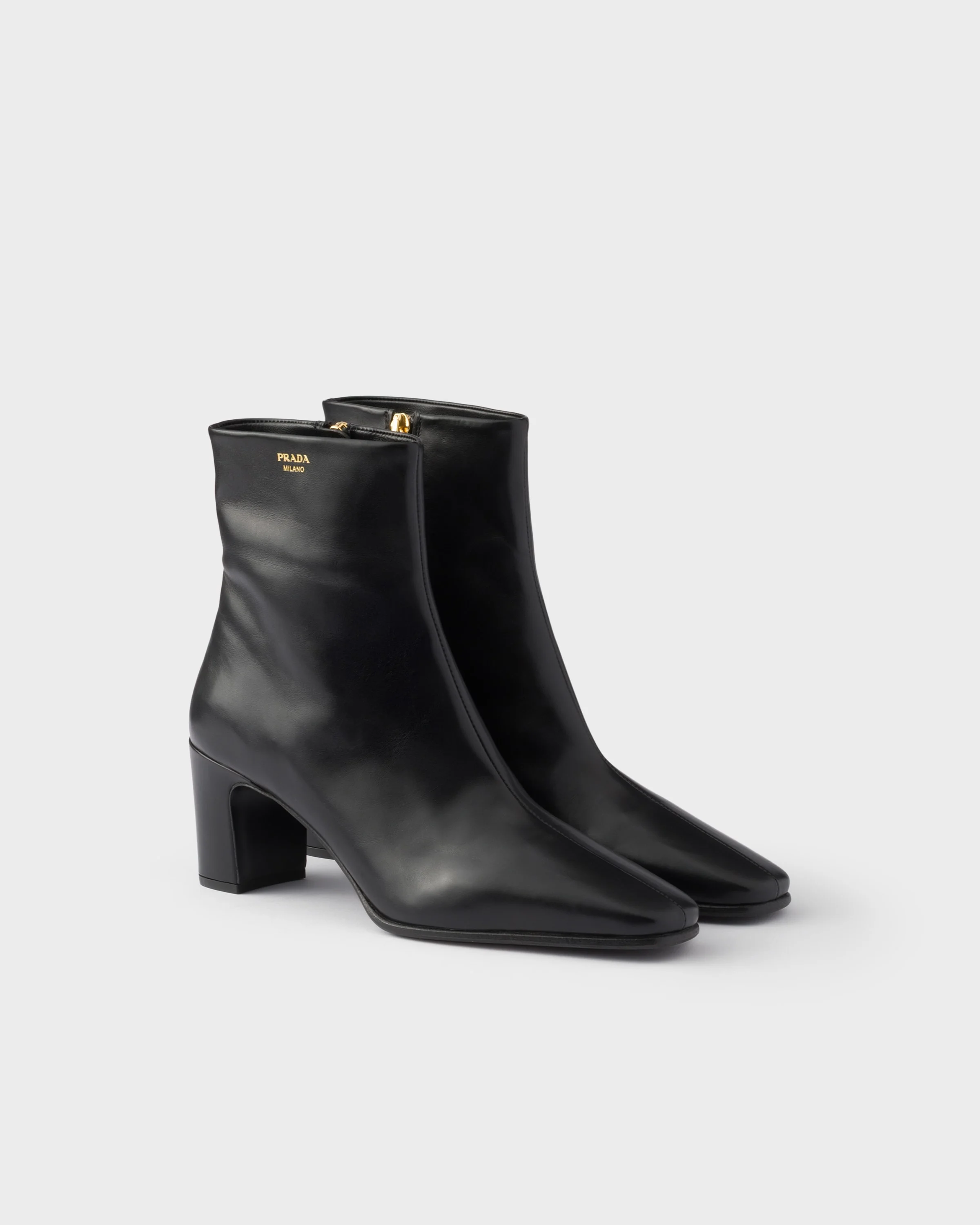 Leather booties - 1