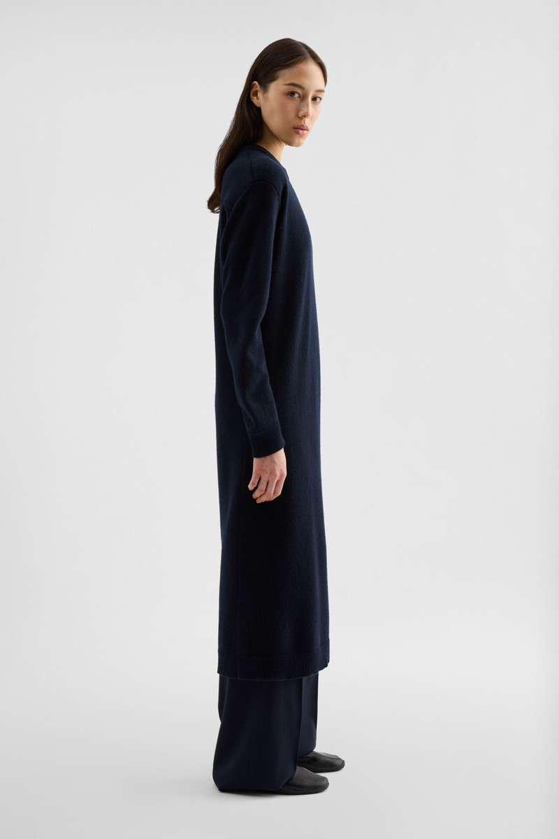 Wool Crew-Neck Dress 3