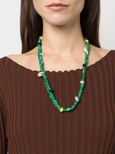 Alanui Bandana braided cotton necklace outlook