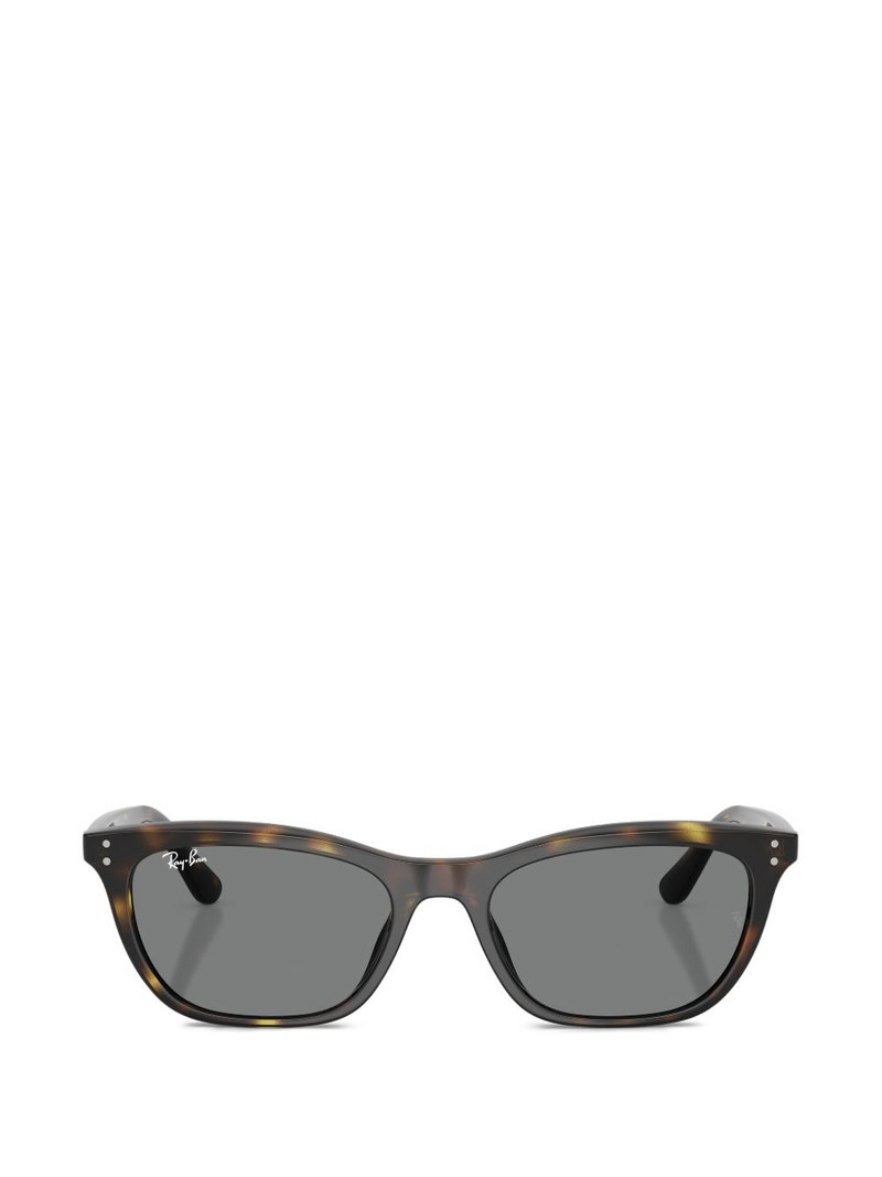 geometric-frame sunglasses 1