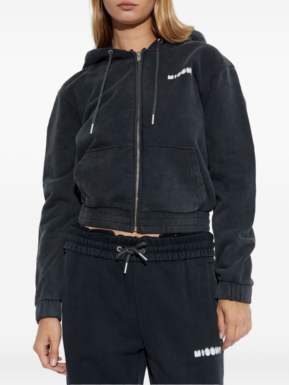 zip-up hoodie - 3