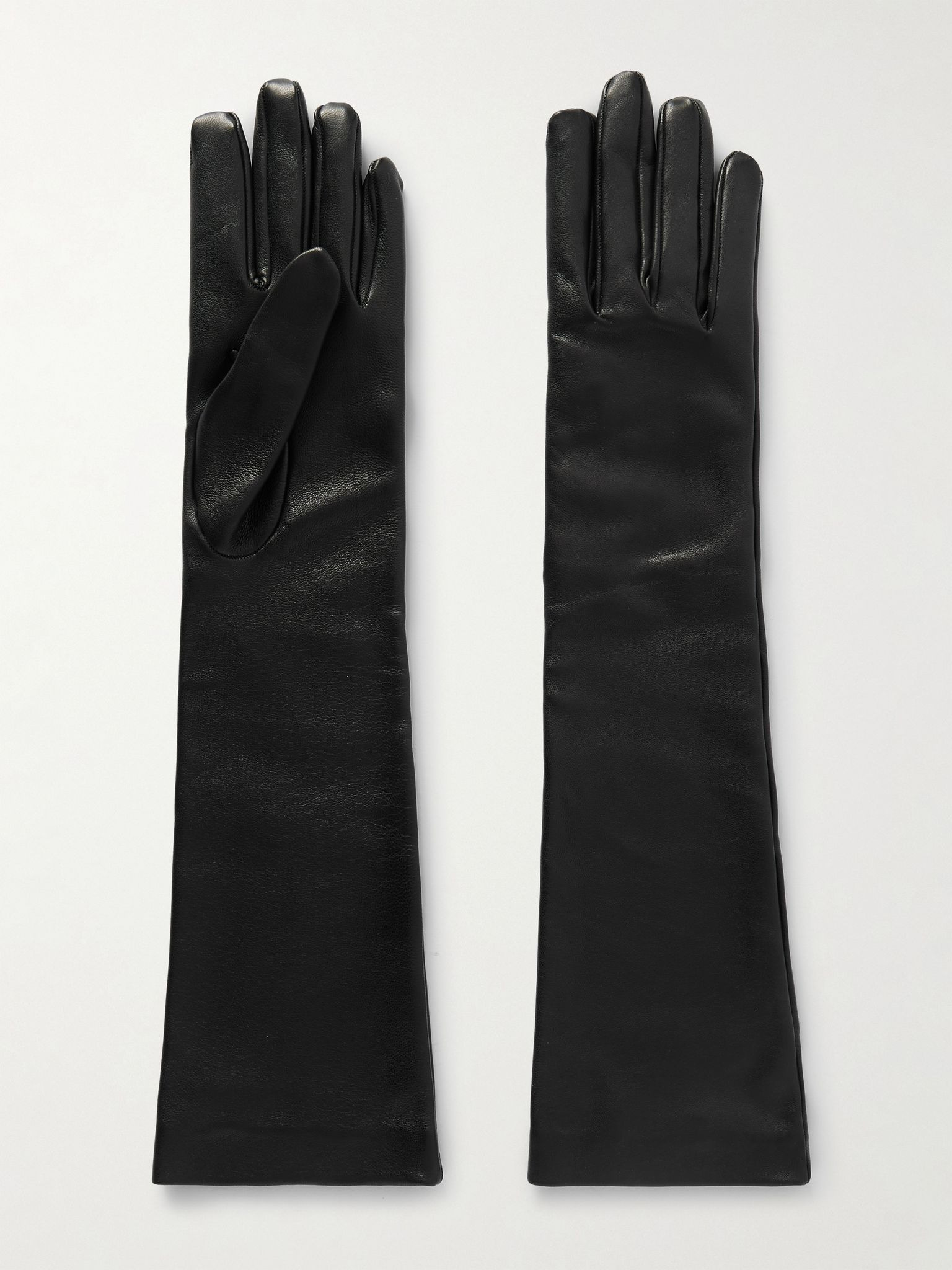 Leather gloves Black - 1