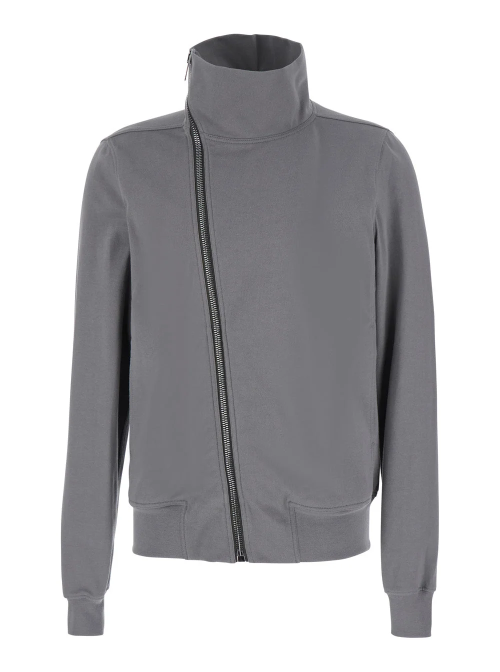Rick Owens Men Bauhaus Jogger With Side Pockets, In Gray Cotton, Unisex - 1
