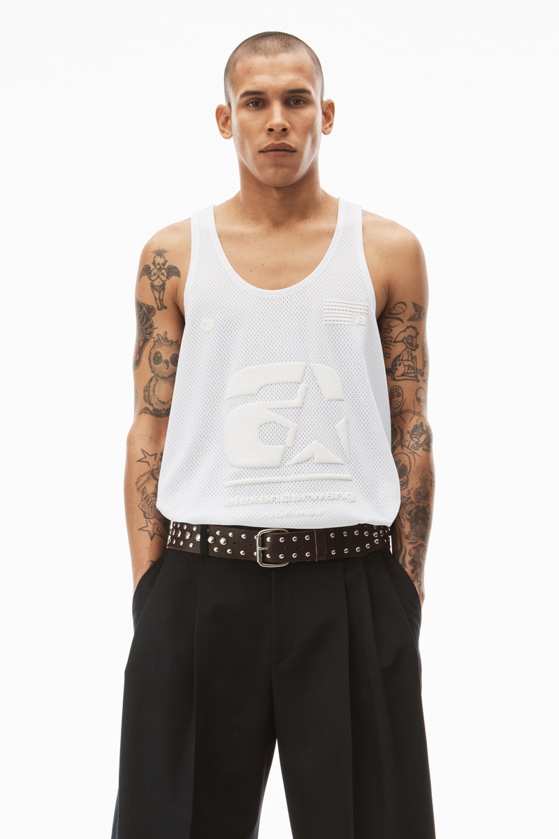 STAR TANK IN ATHLETIC MESH 2