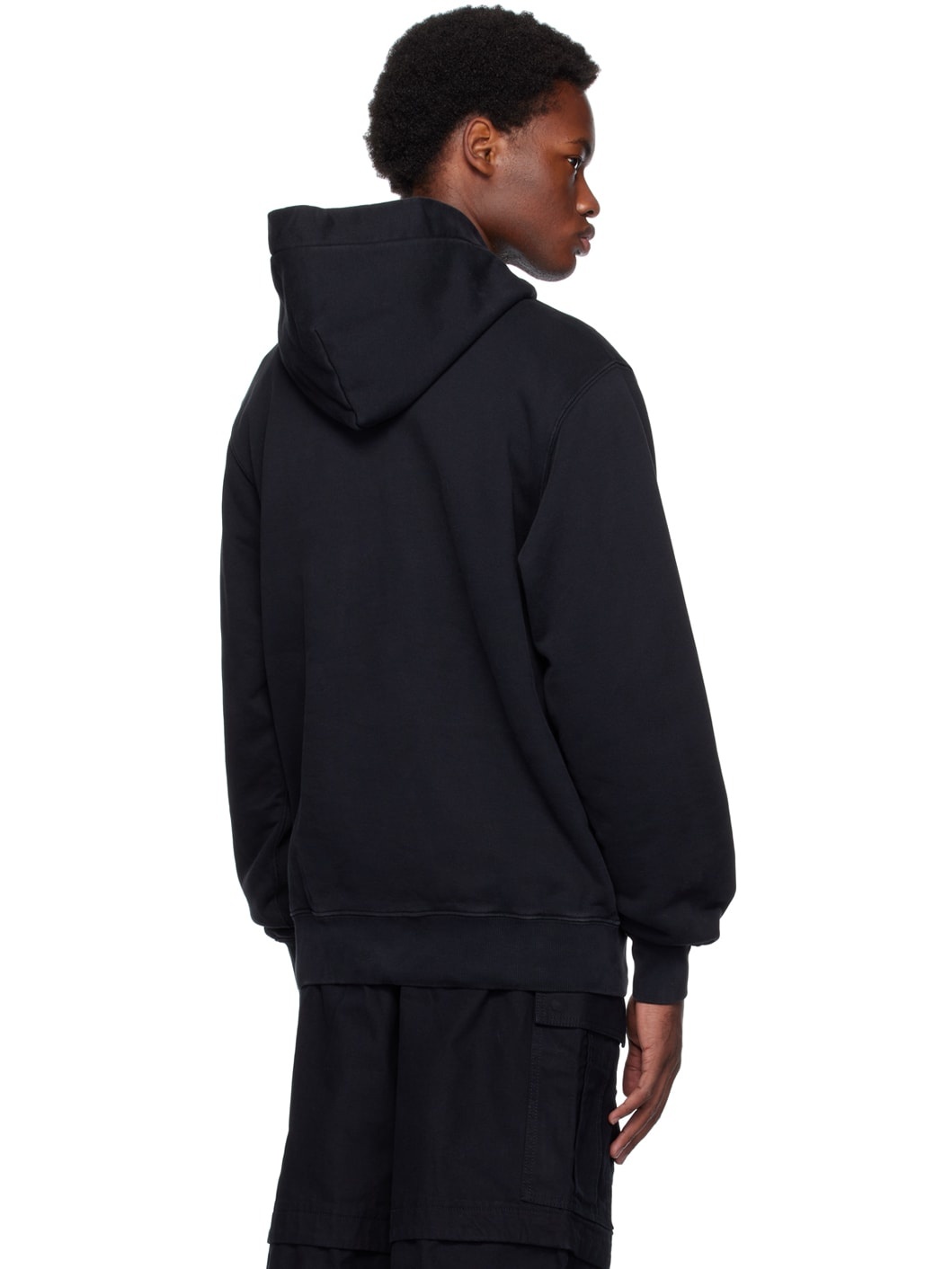 Black Ball Chain Hoodie - 3