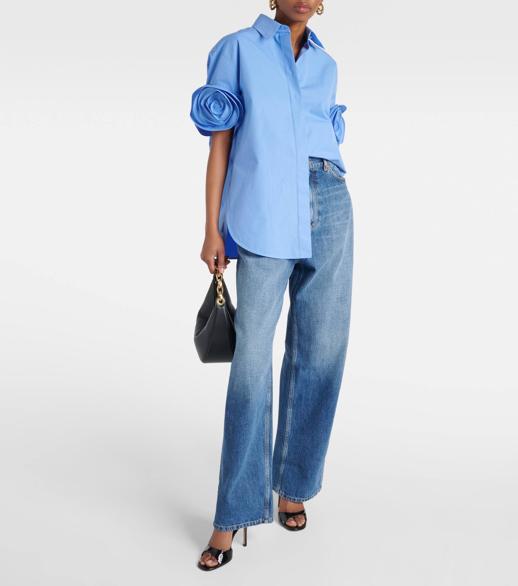 High-rise straight jeans - 7