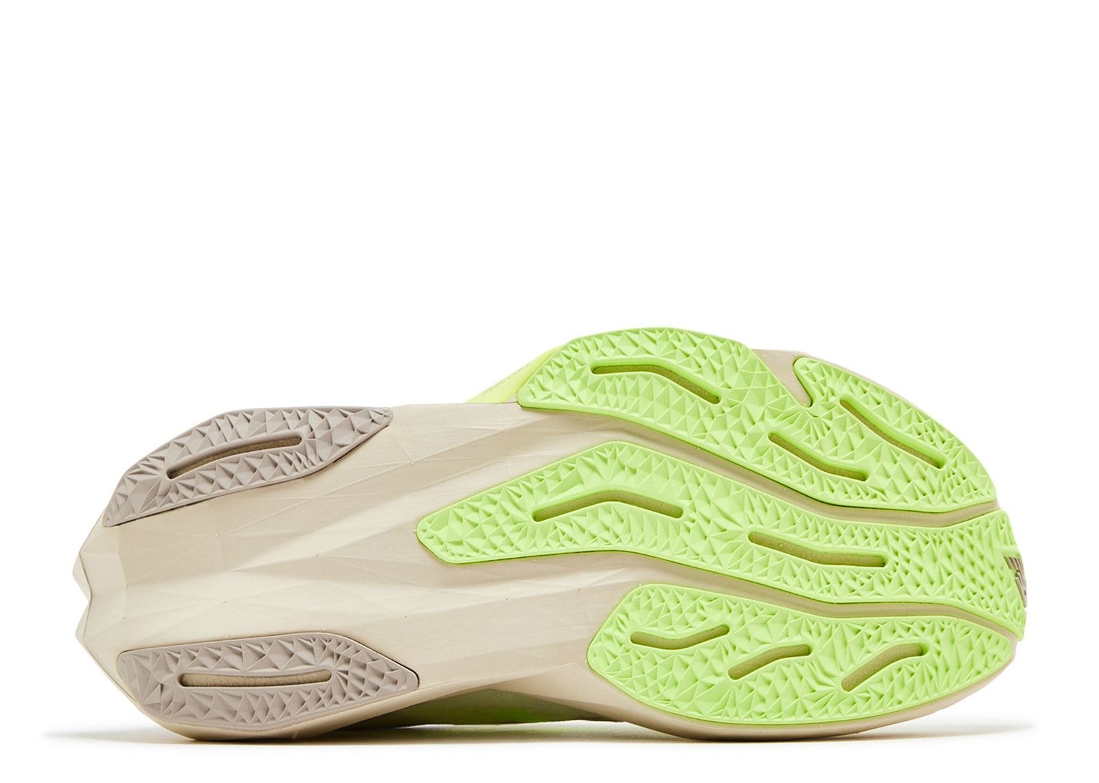 NEW BALANCE WMNS FUELCELL REBEL V4 'MOONROCK BLEACHED LIME GLO' - 4