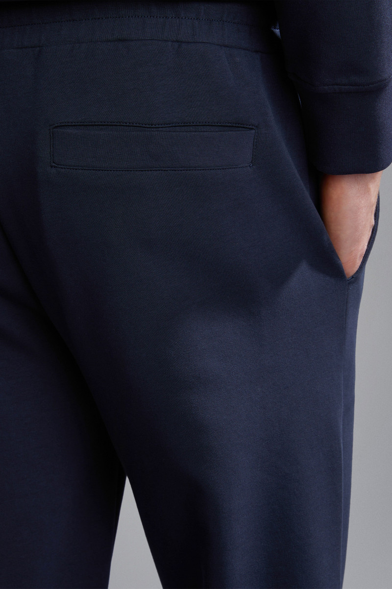 ACTIVE FLEECE COTTON TRACK-PANTS 6