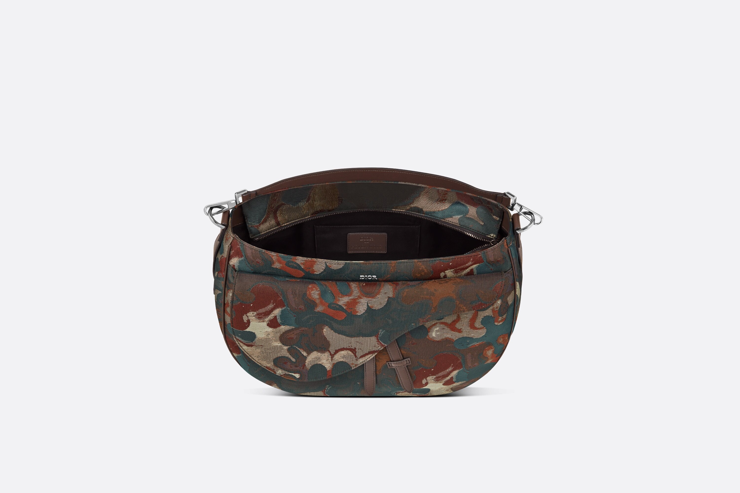 DIOR AND PETER DOIG Saddle Soft Bag - 3