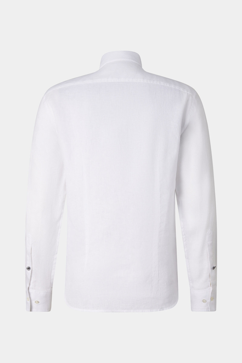 BOGNER Timi linen shirt in White outlook