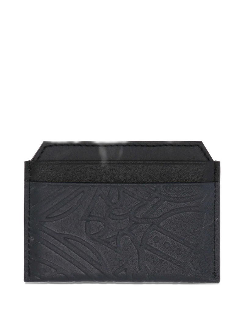 Vivienne Westwood embossed-design cardholder outlook