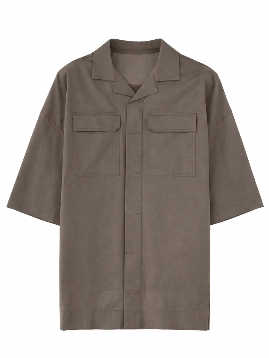 Rick Owens Magnum Tommy Shirt — Gray - 1