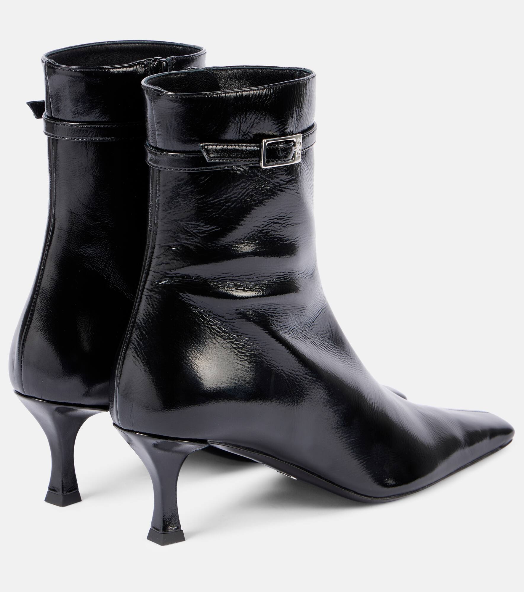 60 leather ankle boots - 3