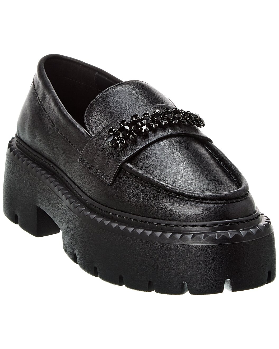 Jimmy Choo Bryer Leather Loafer - 1