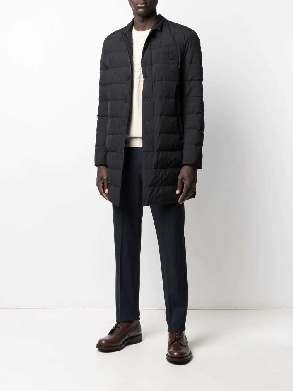 padded hooded coat - 7