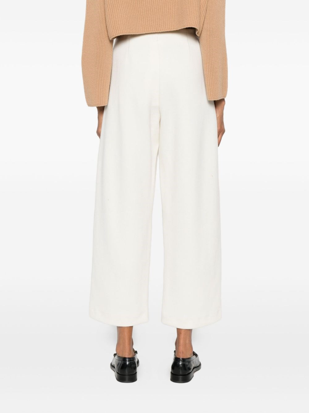 Wool and cotton trousers - 2