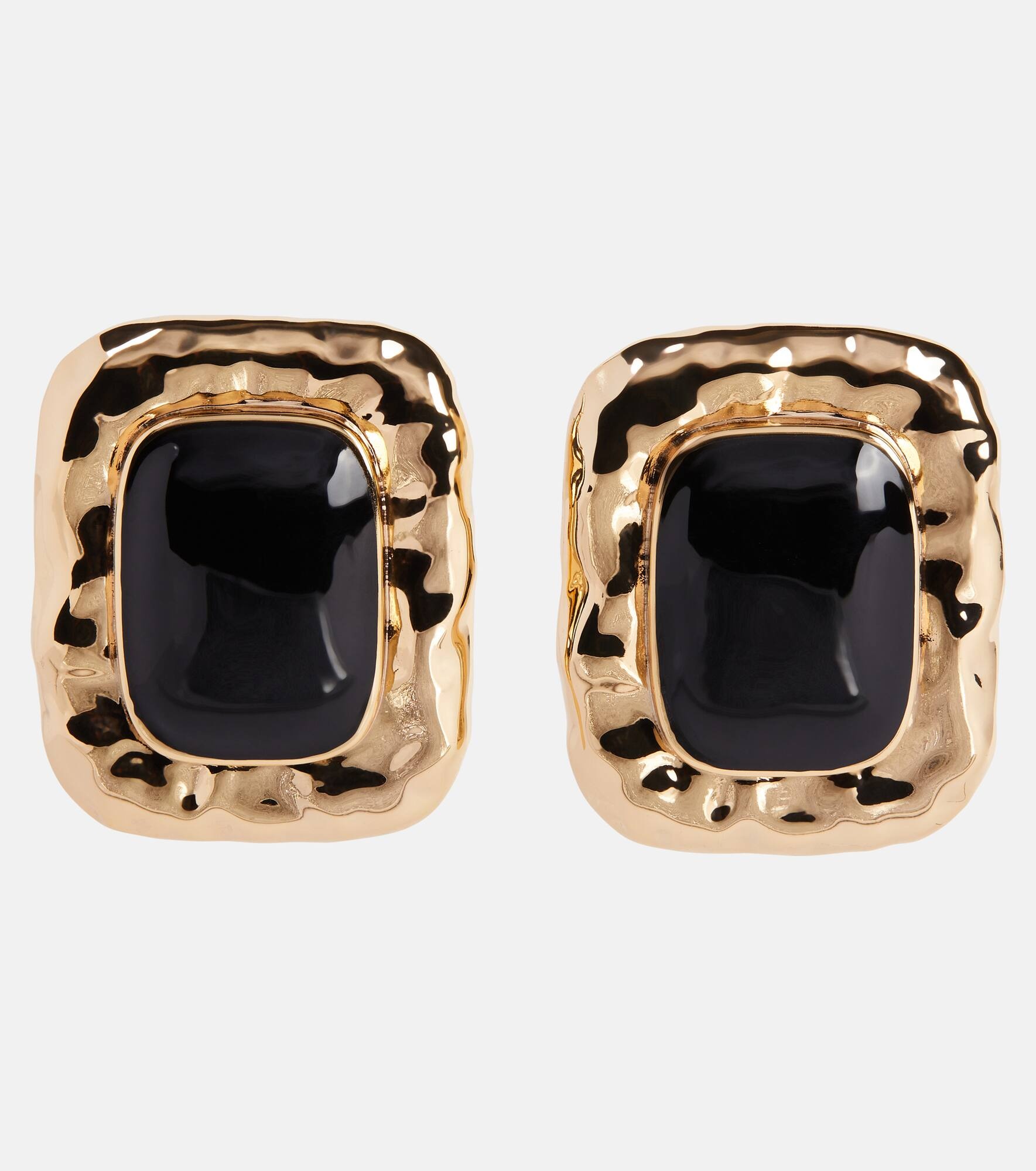 Enamel earrings - 1