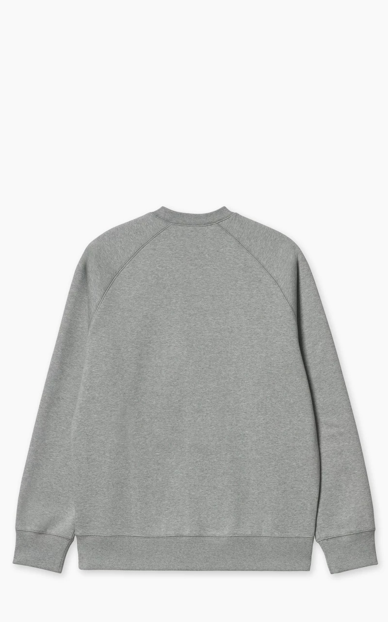 CHASE SWEATSHIRT GREY HEATHER/GOLD - 3