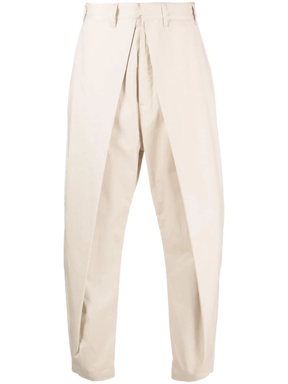 layered tapered trousers - 1
