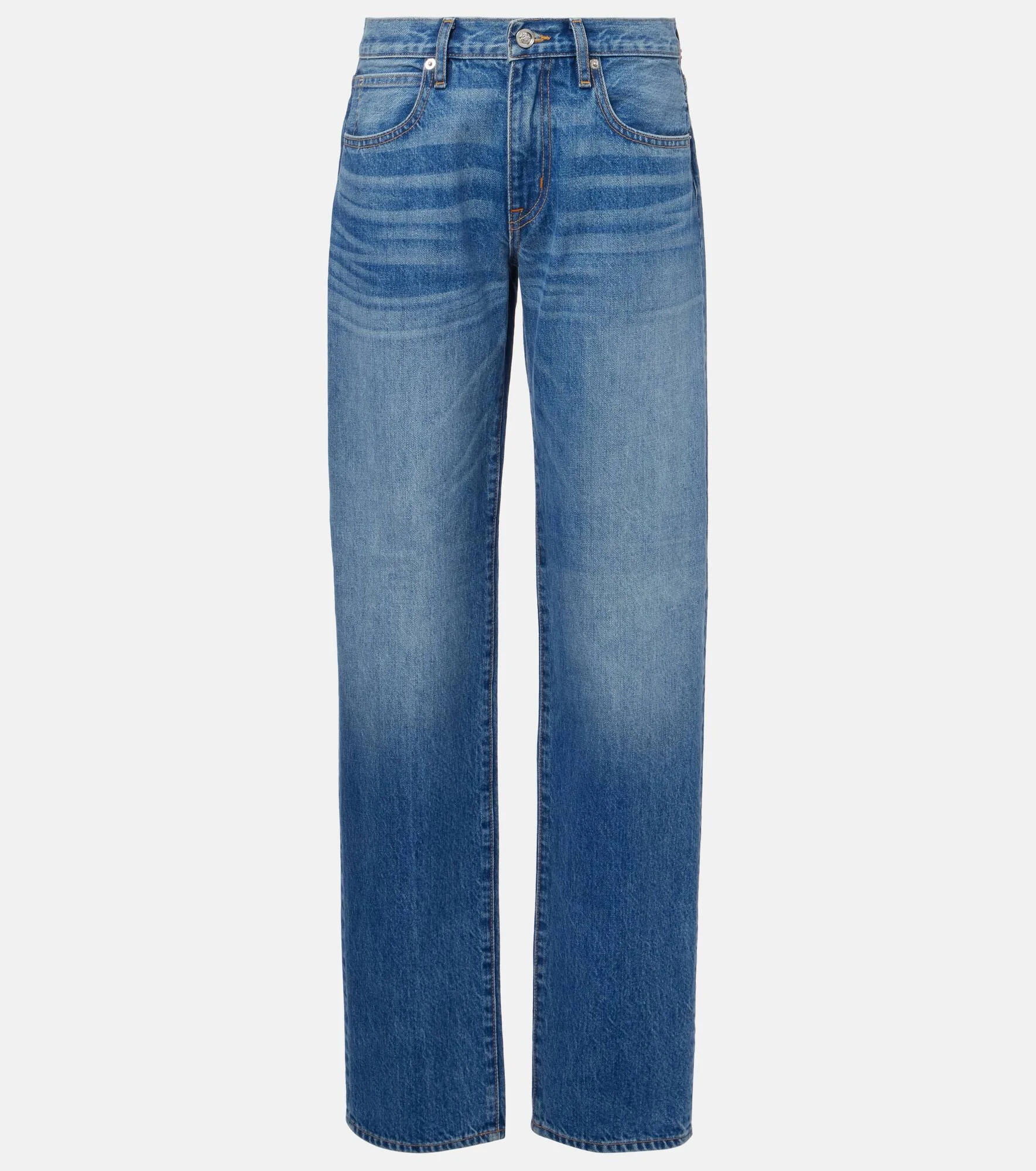 Ellie low-rise wide-leg jeans - 1