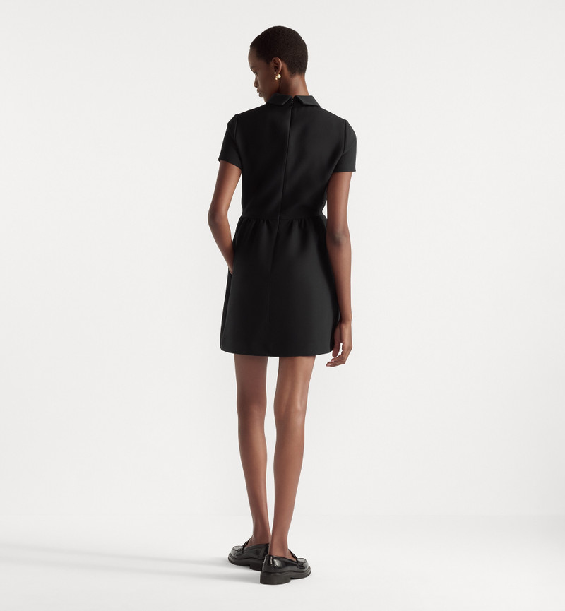 Fitted Dress with 'CD' Buttons 3