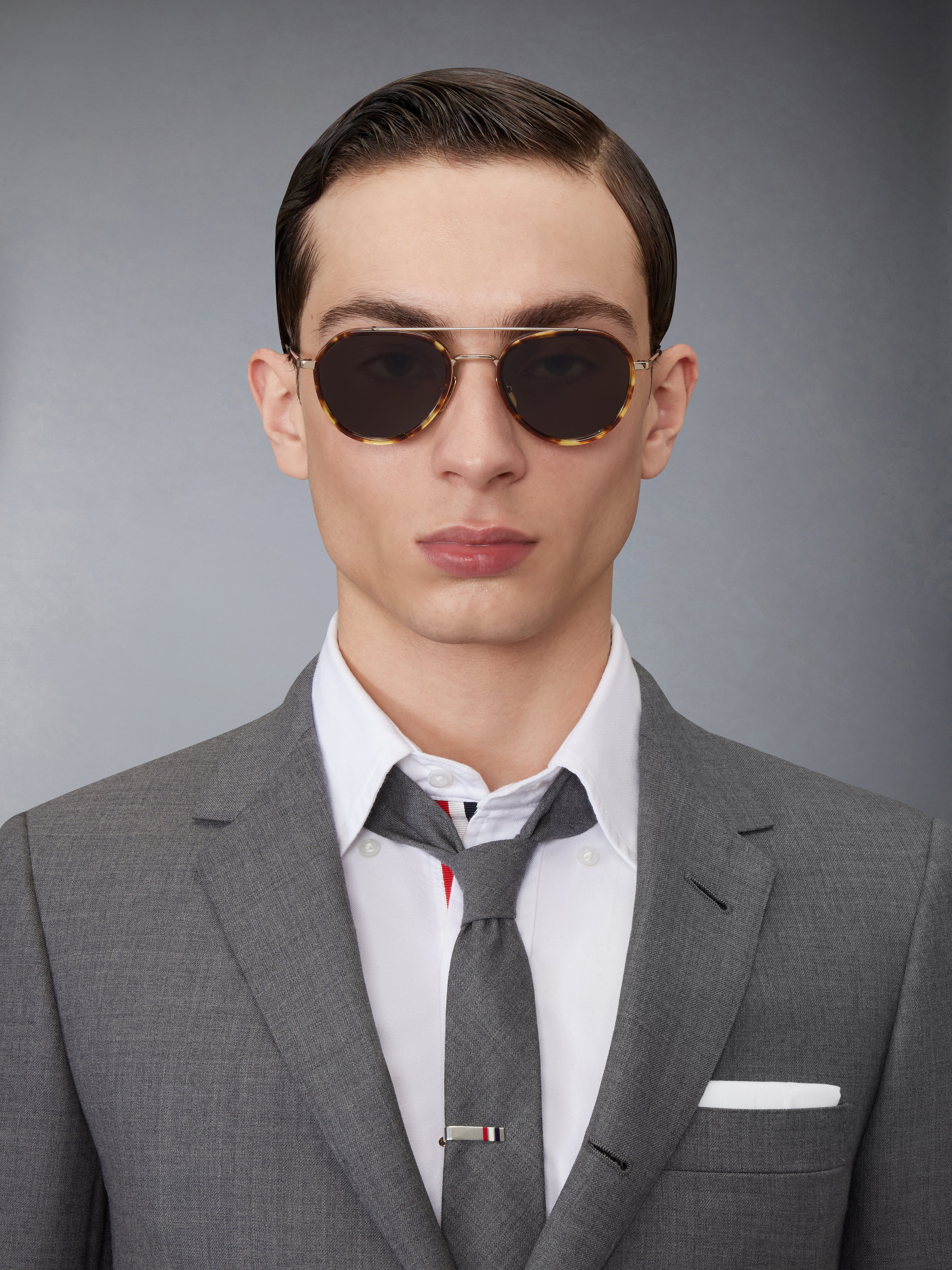 Acetate And Titanium Aviator Sunglasses - 2