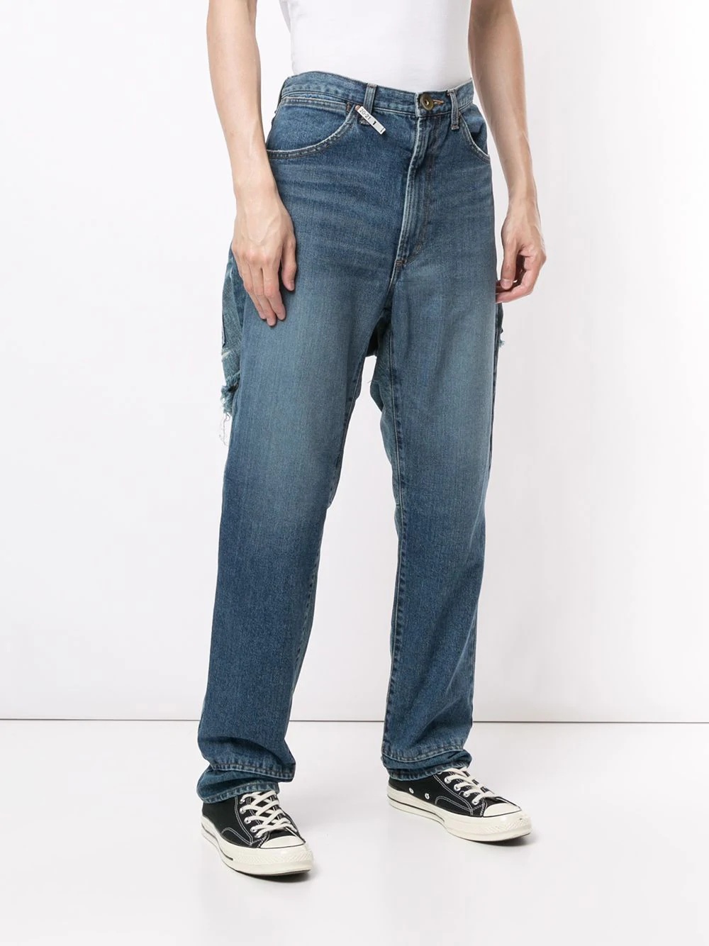 Broken Docking straight-leg jeans - 3