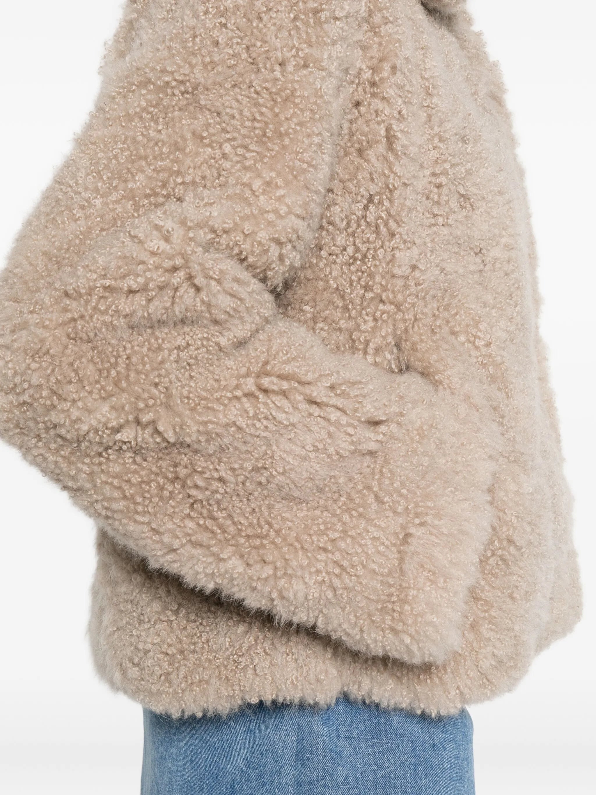 Yves Salomon Teddy-collared Jacket - 5