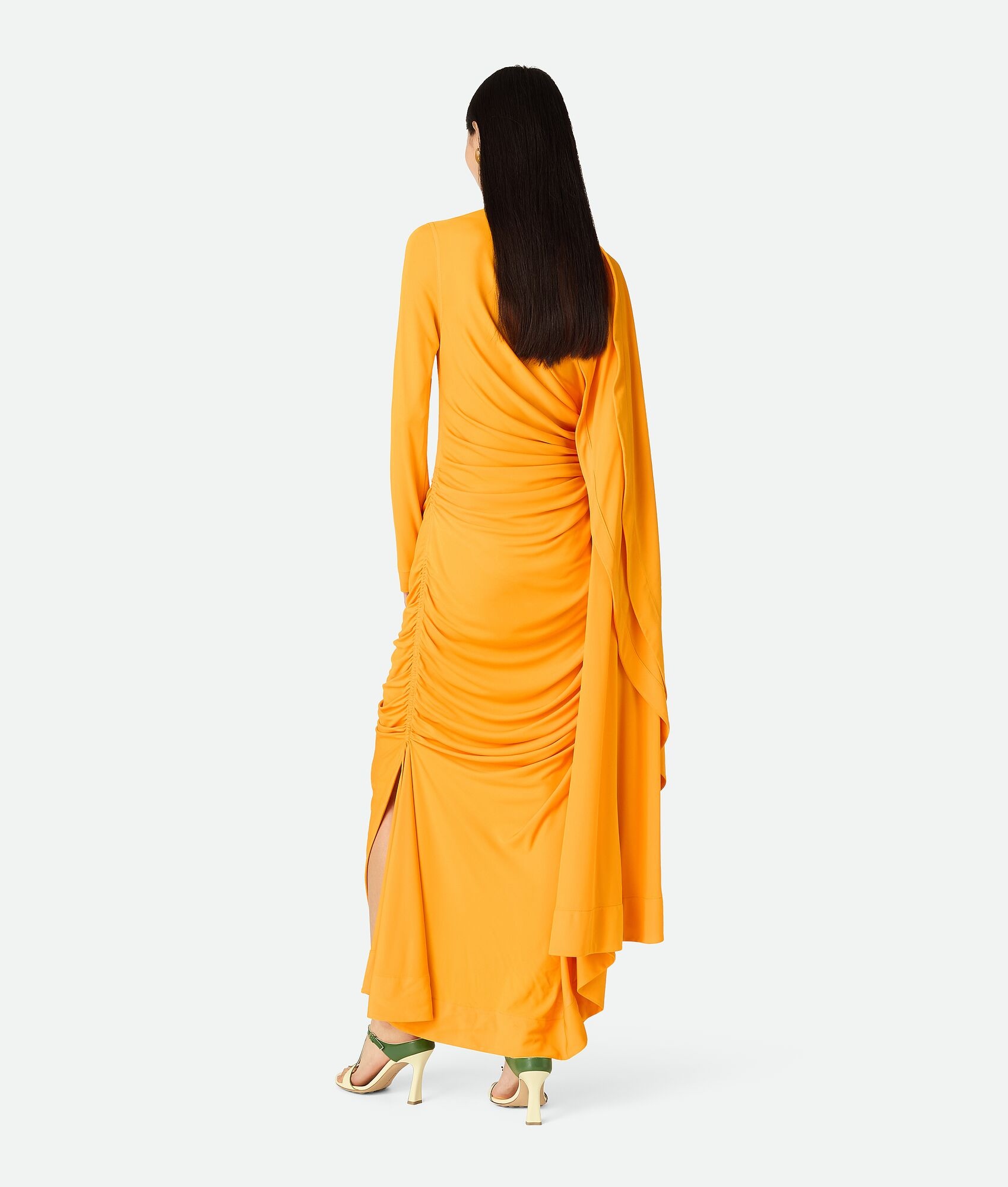 Viscose Jersey Draped Dress - 3