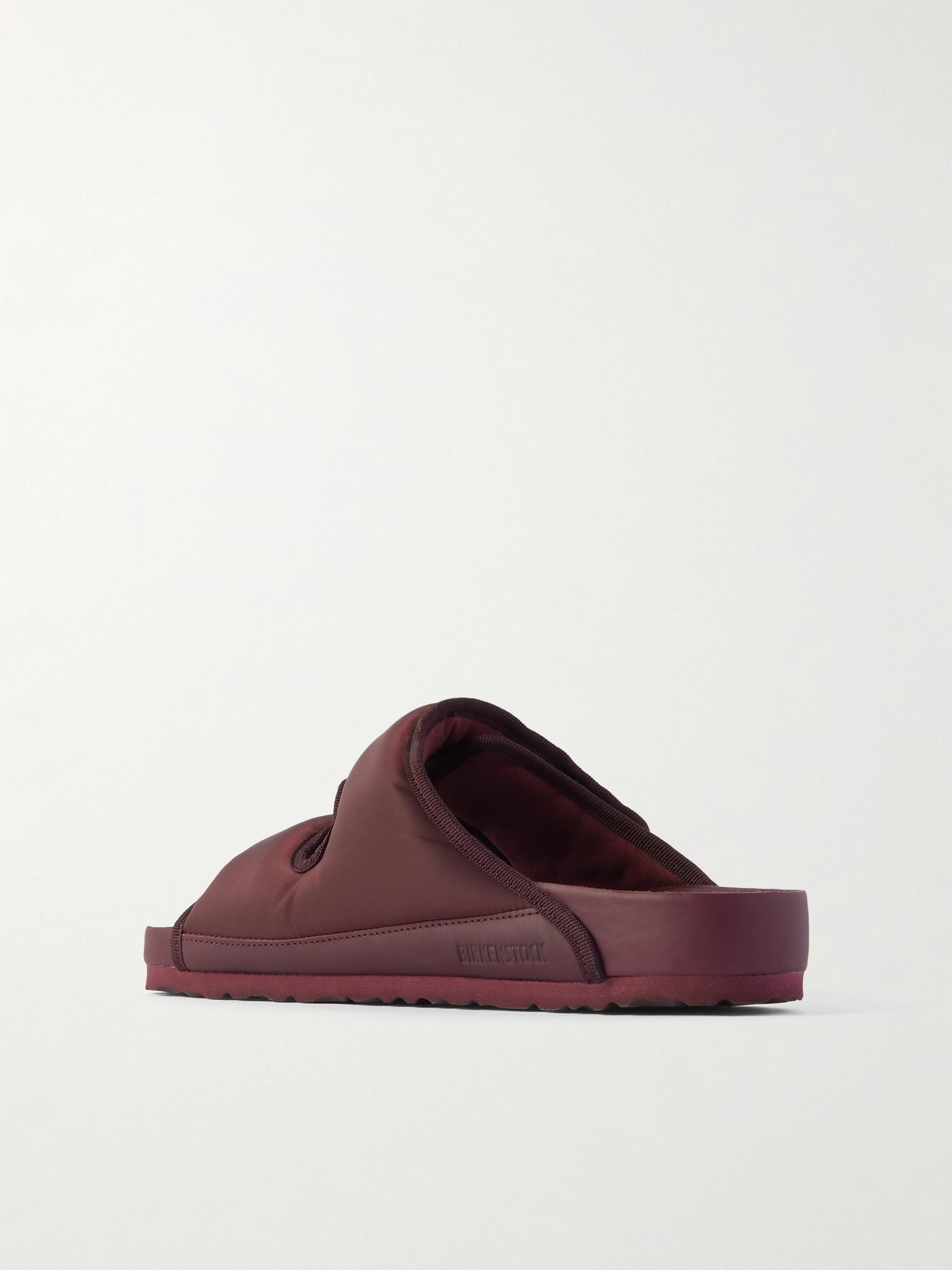 Arizona Cosy Padded Shell Sandals Burgundy - 4