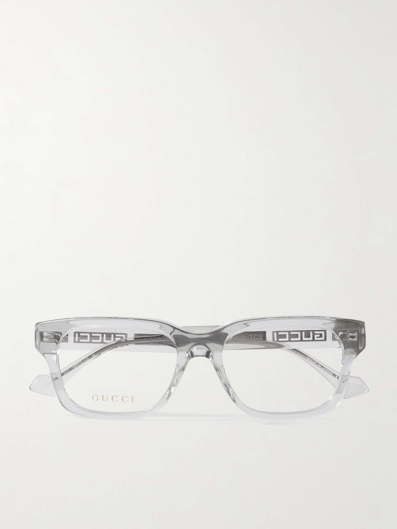 Square-Frame Recycled-Acetate Optical Glasses - 1